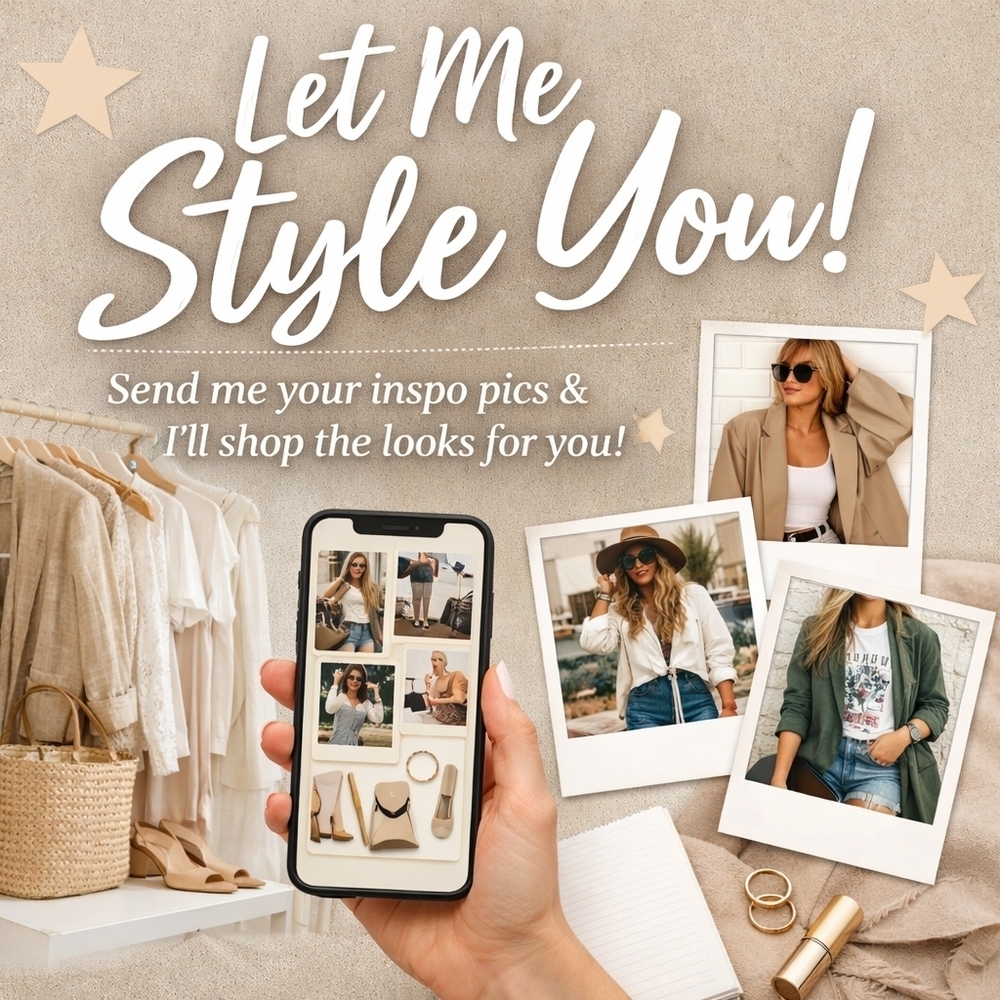 ✨ Let Me Style You – 8–10 Curated Thrifted Pieces ✨